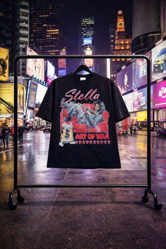 art of war T-Shirt - black/red